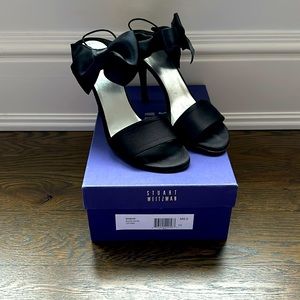 Stuart Weitzman Big Bow Sandals size 9